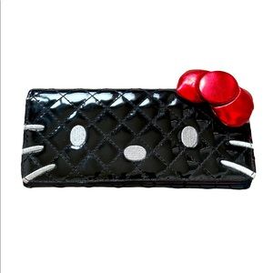 Hello Kitty Loungefly Wallet Patent Glossy Face